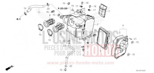AIR CLEANER CMX500A2S de 2025